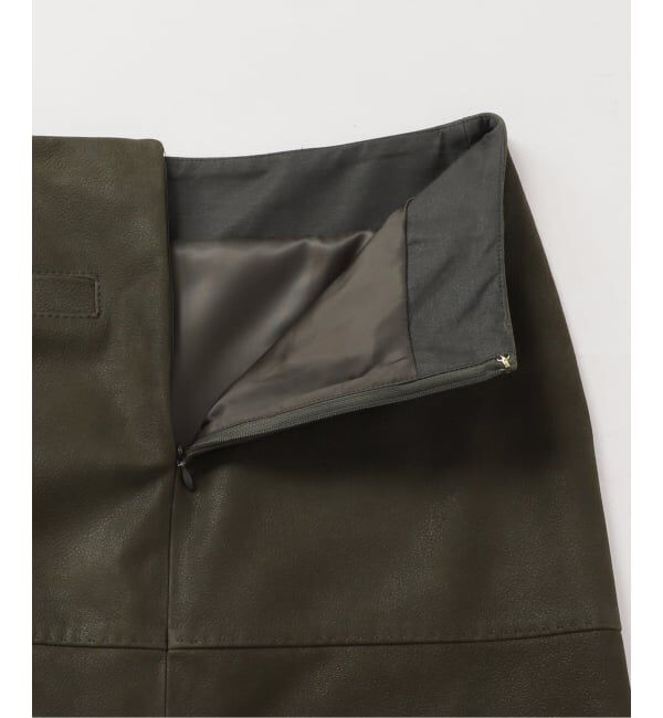 IENA LA BOUCLE「IENA LA BOUCLE GOATLEATHER スカート」|スカート|