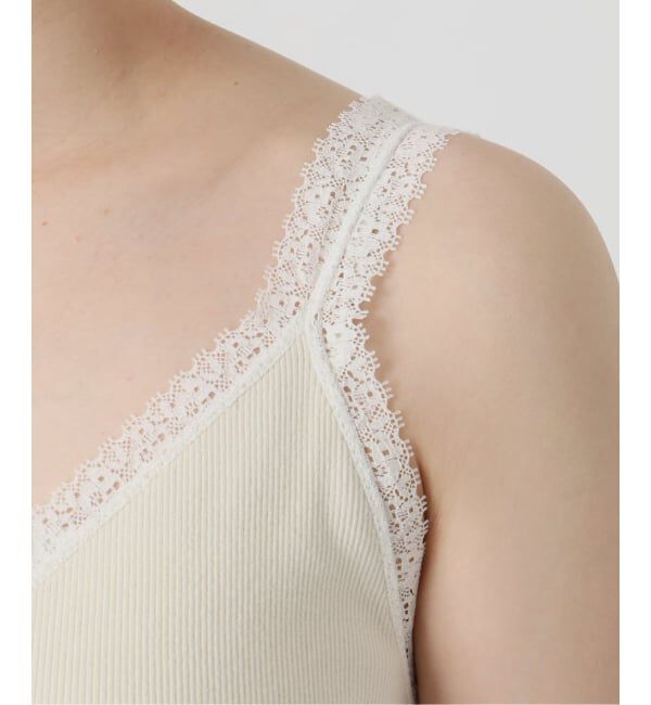 SLOBE IENA「テレコレースキャミ」|Tシャツ・カットソー|