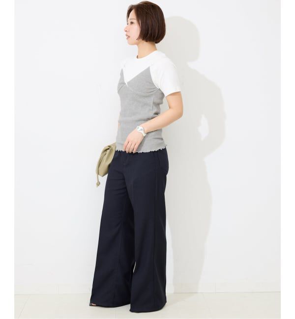 SLOBE IENA「テレコレースキャミ」|Tシャツ・カットソー|