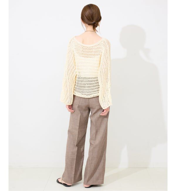 SLOBE IENA「Wrangler/ラングラー SLOBE別注 ワイドランチャー」|スラックス|