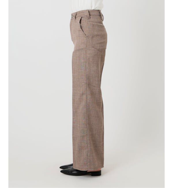 SLOBE IENA「Wrangler/ラングラー SLOBE別注 ワイドランチャー」|スラックス|