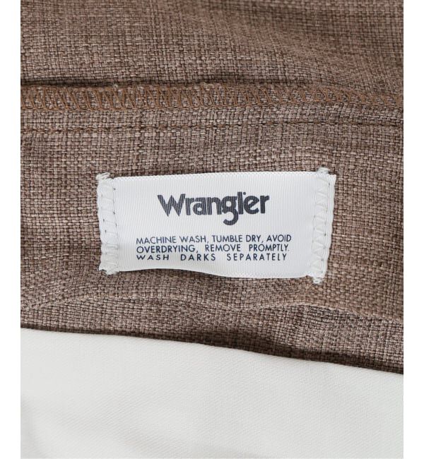 SLOBE IENA「Wrangler/ラングラー SLOBE別注 ワイドランチャー」|スラックス|