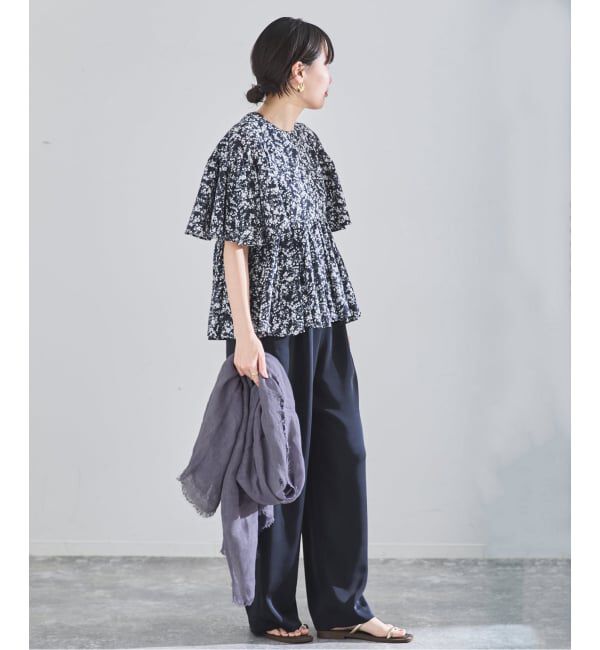 IENA「NIMNIMDUAI/ニムニムデュアイ PLAIN GAUZE STOLE ストール」|ストール|