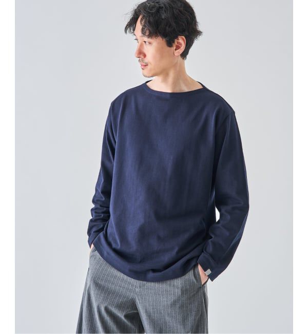 EDIFICE「LOOPWHEELER for LOWERCASE 別注 天竺ボートネック」|Tシャツ・カットソー|