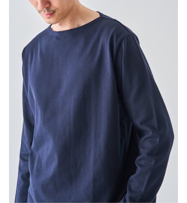 EDIFICE「LOOPWHEELER for LOWERCASE 別注 天竺ボートネック」|Tシャツ・カットソー|