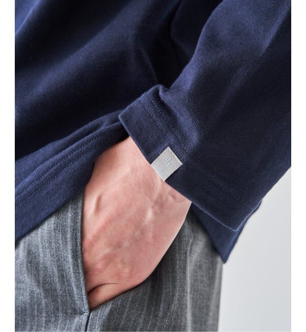 EDIFICE「LOOPWHEELER for LOWERCASE 別注 天竺ボートネック」|Tシャツ・カットソー|