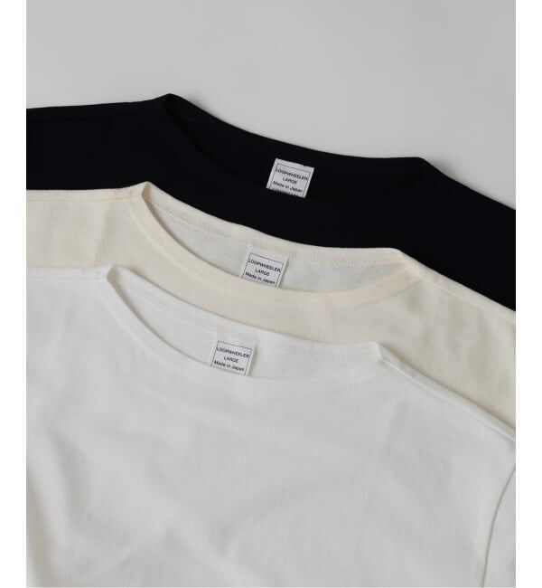 EDIFICE「LOOPWHEELER for LOWERCASE 別注 天竺ボートネック」|Tシャツ・カットソー|