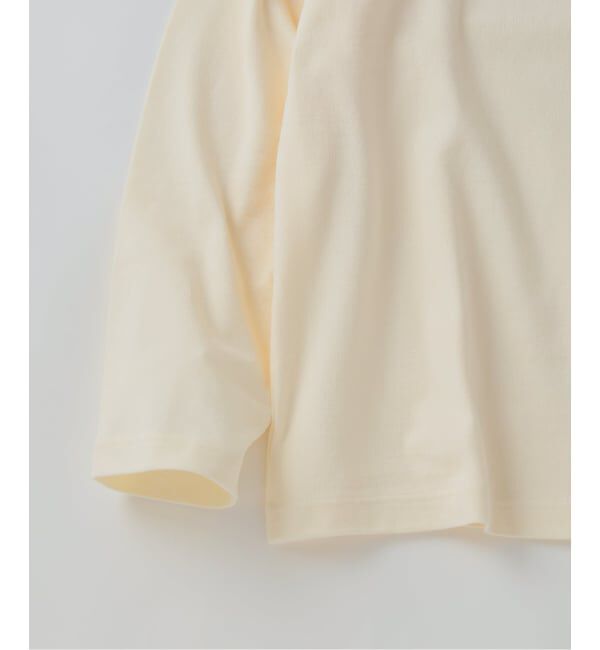 EDIFICE「LOOPWHEELER for LOWERCASE 別注 天竺ボートネック」|Tシャツ・カットソー|