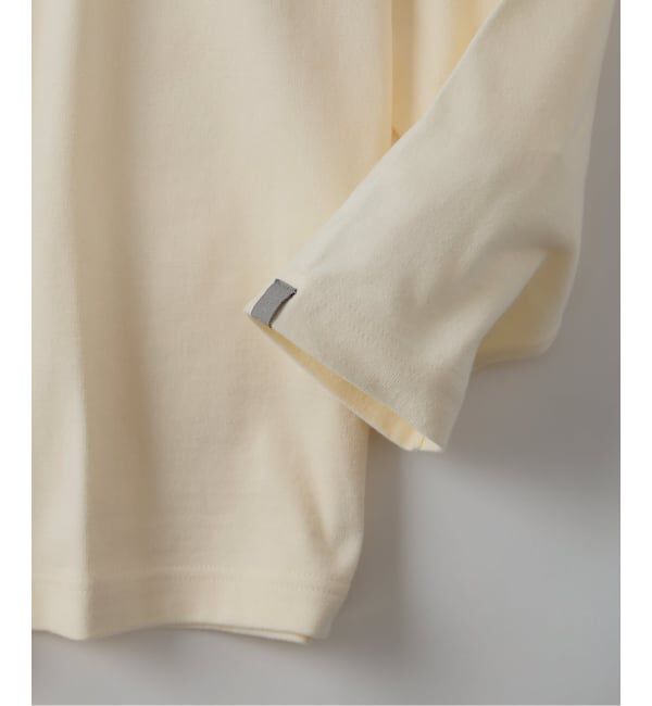 EDIFICE「LOOPWHEELER for LOWERCASE 別注 天竺ボートネック」|Tシャツ・カットソー|