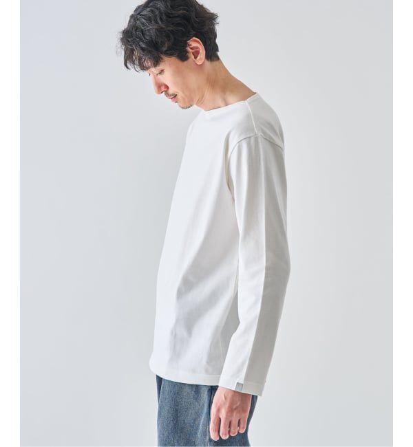 EDIFICE「LOOPWHEELER for LOWERCASE 別注 天竺ボートネック」|Tシャツ・カットソー|