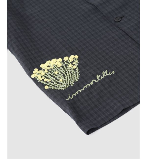 EDIFICE「mii (ミイ) CHECK EMBROIDERED SHIRT」|シャツ・ブラウス|