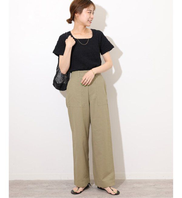 JOURNAL STANDARD relume「《追加》コットンリネンツイルベイカーパンツ」|カーゴ|