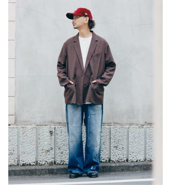 JOURNAL STANDARD relume「バスケット &rdquo;ウォッシャブル&rdquo; ダブルブレスト ジャケット」|その他|