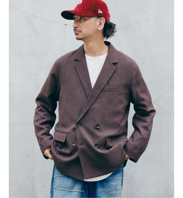 JOURNAL STANDARD relume「バスケット &rdquo;ウォッシャブル&rdquo; ダブルブレスト ジャケット」|その他|
