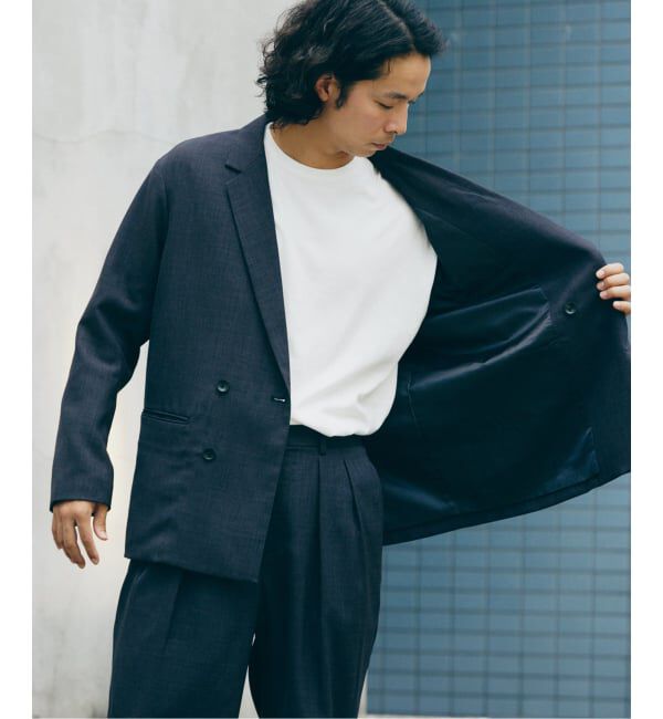 JOURNAL STANDARD relume「バスケット &rdquo;ウォッシャブル&rdquo; ダブルブレスト ジャケット」|その他|