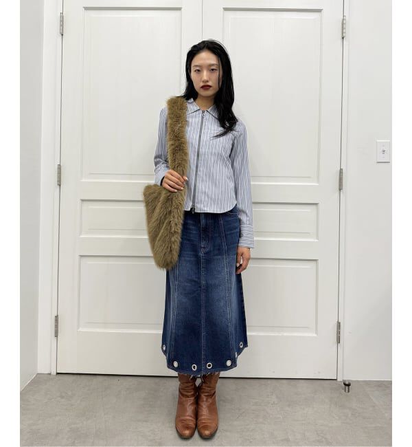 Oriens JOURNAL STANDARD「アイレットデニムスカート」|スカート|