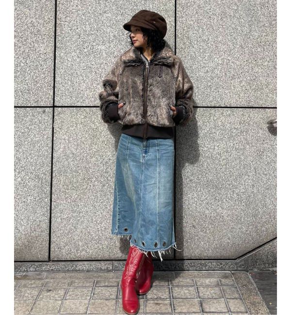 Oriens JOURNAL STANDARD「アイレットデニムスカート」|スカート|