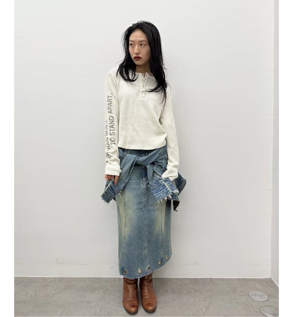 Oriens JOURNAL STANDARD「アイレットデニムスカート」|スカート|