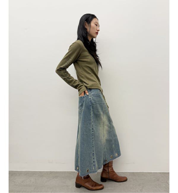 Oriens JOURNAL STANDARD「アイレットデニムスカート」|スカート|