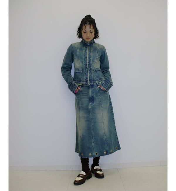 Oriens JOURNAL STANDARD「アイレットデニムスカート」|スカート|