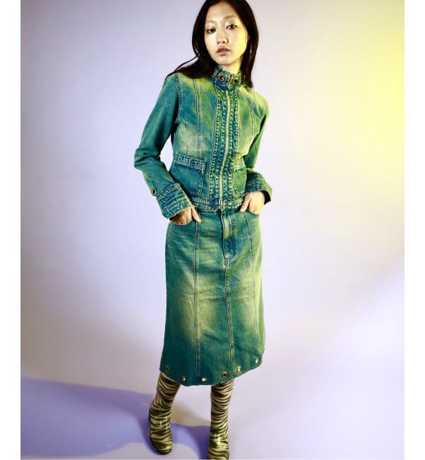 Oriens JOURNAL STANDARD「アイレットデニムスカート」|スカート|