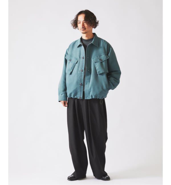 JOURNAL STANDARD relume「ピグメント加工 CPO シャツブルゾン」|ミリタリージャケット|