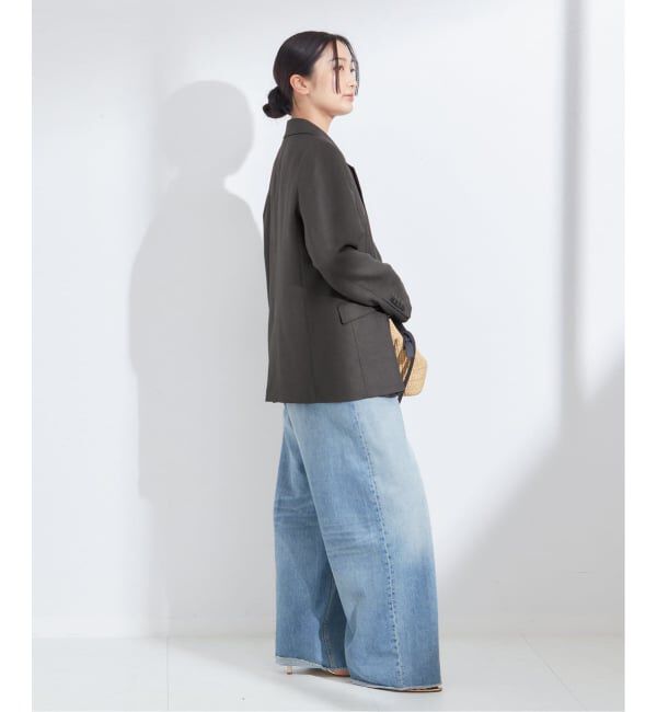 journal standard L'essage「《セットアップ可》アイアスダブルブレステッドジャケット」|テーラードジャケット|