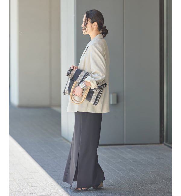 journal standard L'essage「《セットアップ可》アイアスダブルブレステッドジャケット」|テーラードジャケット|