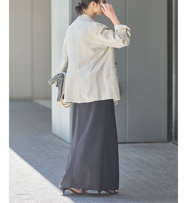 journal standard L'essage「《セットアップ可》アイアスダブルブレステッドジャケット」|テーラードジャケット|