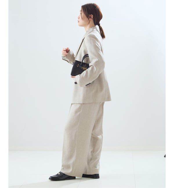 journal standard L'essage「《セットアップ可》アイアスダブルブレステッドジャケット」|テーラードジャケット|