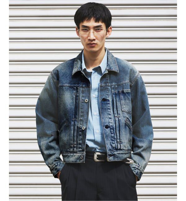 JOURNAL STANDARD「デニム トラッカー LOT206X」|デニムジャケット|ネイビー B