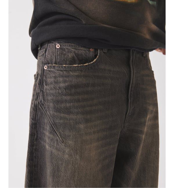 JOURNAL STANDARD relume「スモーキーデニム 11oz ワイド エンジニアド パンツ」|デニム|