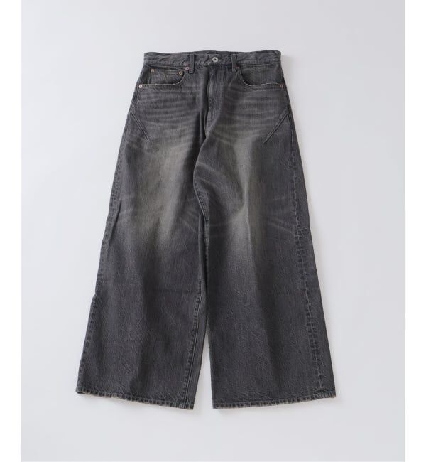 JOURNAL STANDARD relume「スモーキーデニム 11oz ワイド エンジニアド パンツ」|デニム|