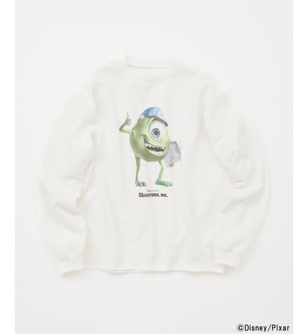 JOURNAL STANDARD「Monsters Inc / モンスターズ・インク プリント スウェット」|スウェット・ジャージ|ホワイト