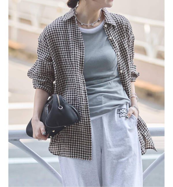 JOURNAL STANDARD「《追加2》ゼフィールリネン2WAYシャツ」|シャツ・ブラウス|