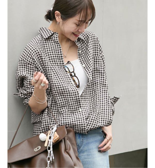 JOURNAL STANDARD「《追加2》ゼフィールリネン2WAYシャツ」|シャツ・ブラウス|