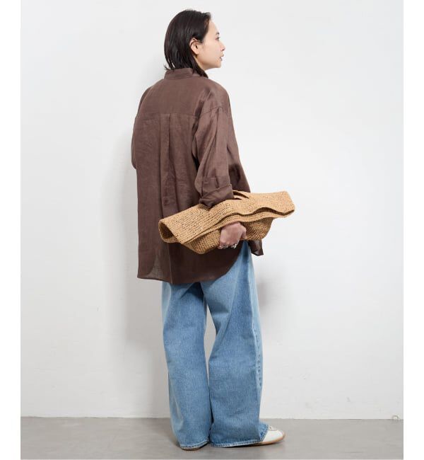 JOURNAL STANDARD「《追加2》ゼフィールリネン2WAYシャツ」|シャツ・ブラウス|