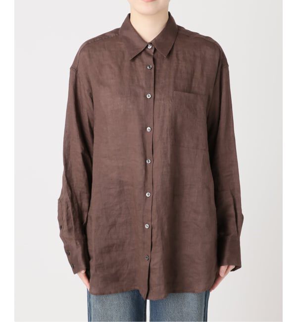 JOURNAL STANDARD「《追加2》ゼフィールリネン2WAYシャツ」|シャツ・ブラウス|