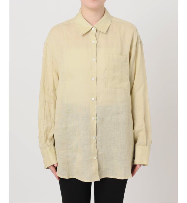 JOURNAL STANDARD「《追加2》ゼフィールリネン2WAYシャツ」|シャツ・ブラウス|