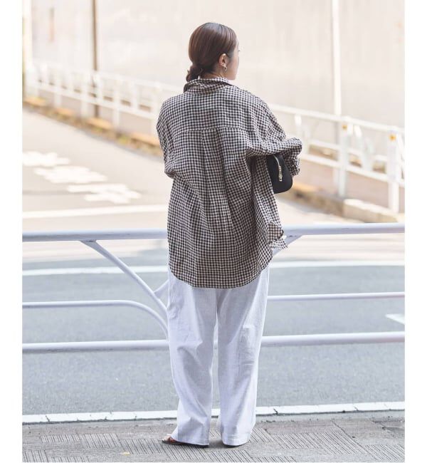 JOURNAL STANDARD「《追加2》ゼフィールリネン2WAYシャツ」|シャツ・ブラウス|