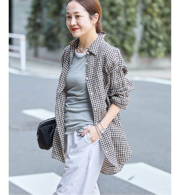 JOURNAL STANDARD「《追加2》ゼフィールリネン2WAYシャツ」|シャツ・ブラウス|