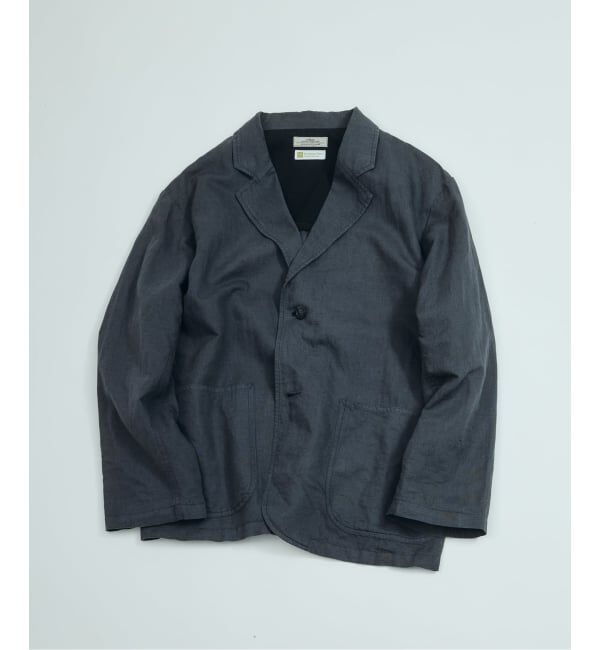 JOURNAL STANDARD relume「European Flax / ヨーロピアンフラックス ガーメントダイ 2Bジャケット」|テーラードジャケット|ブラック B