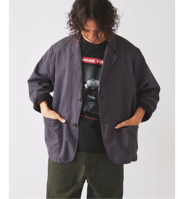 JOURNAL STANDARD relume「European Flax / ヨーロピアンフラックス ガーメントダイ 2Bジャケット」|テーラードジャケット|