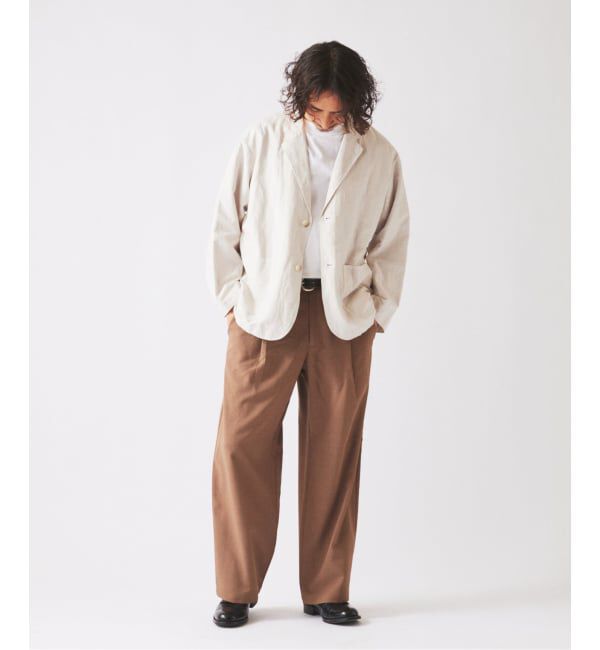 JOURNAL STANDARD relume「European Flax / ヨーロピアンフラックス ガーメントダイ 2Bジャケット」|テーラードジャケット|