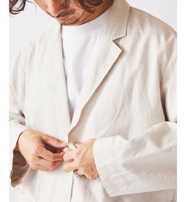 JOURNAL STANDARD relume「European Flax / ヨーロピアンフラックス ガーメントダイ 2Bジャケット」|テーラードジャケット|