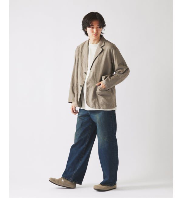 JOURNAL STANDARD relume「European Flax / ヨーロピアンフラックス ガーメントダイ 2Bジャケット」|テーラードジャケット|