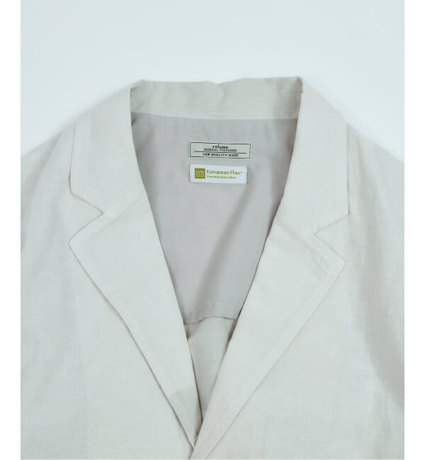 JOURNAL STANDARD relume「European Flax / ヨーロピアンフラックス ガーメントダイ 2Bジャケット」|テーラードジャケット|