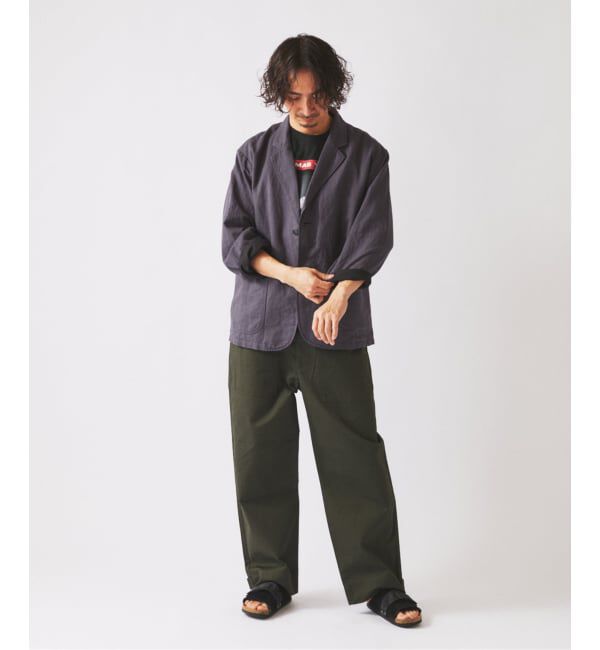 JOURNAL STANDARD relume「European Flax / ヨーロピアンフラックス ガーメントダイ 2Bジャケット」|テーラードジャケット|