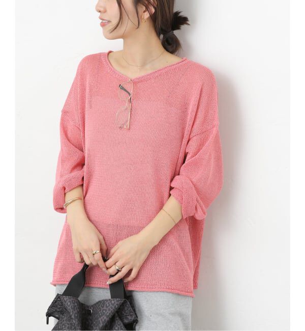 JOURNAL STANDARD relume「《追加 / 新色》PEリネンルーズプルオーバー」|ニット・セーター|