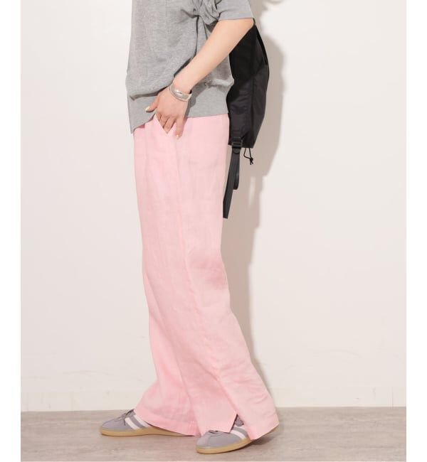 JOURNAL STANDARD relume「《一部WEB限定追加 / 新色 / 新サイズ》麻スリットイージーパンツ」|その他|
